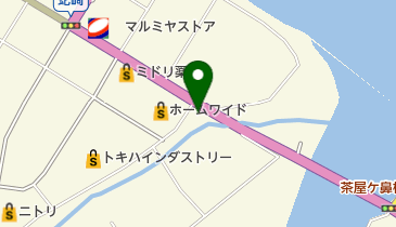 島村鮮魚の地図画像