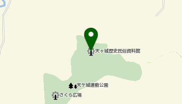 宮崎市役所 諸施設等 教育施設 天ケ城歴史民俗資料館の地図画像
