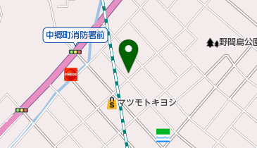 うっふ川内店の地図画像