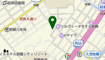 宮里洋酒店松山店の地図画像