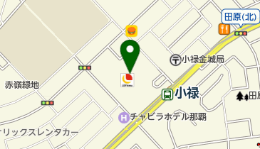 スタジオアリス イオン那覇店の地図画像