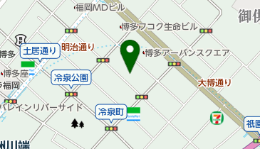 手嶋清子行政書士事務所の地図画像