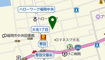 ハート車検受付センターの地図画像