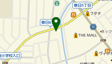 SARABeautySight春日店の地図画像