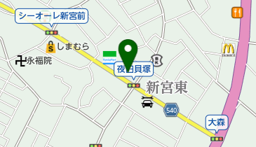 SARA新宮店の地図画像