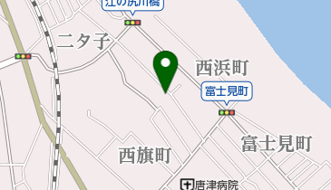 熊本書道教室の地図画像