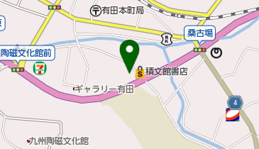 モイスティーヌサロンありたの地図画像