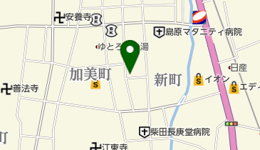PASH美容室の地図画像
