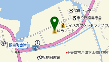 クリーニングハウスシーガル松島店の地図画像