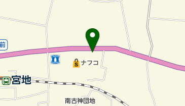 ヘアースタジオココアの地図画像