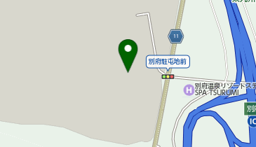 陸上自衛隊 別府駐屯地の地図画像