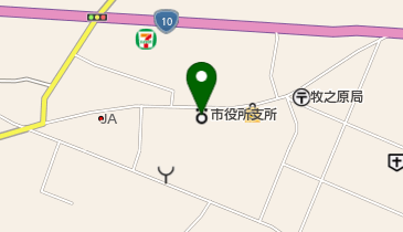 福山公民館の地図画像