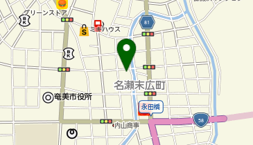 お弁当ふくろうの地図画像