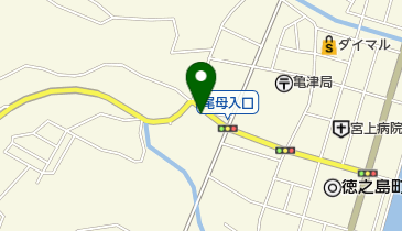 崎精肉米店の地図画像
