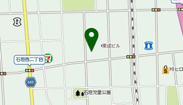 ライン引越しセンターの地図画像