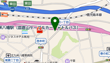 北九州市役所 市民文化スポーツ局 文化部文化企画課 北九州市立旧百三十の地図画像