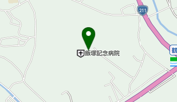 飯塚記念病院 ぼくらの家の地図画像