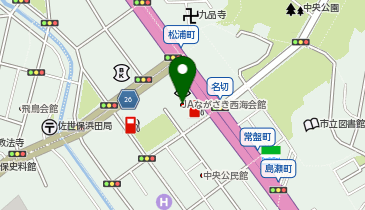 ハローワークプラザ佐世保の地図画像