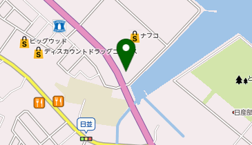 ペッツパークドッグミニヨンの地図画像