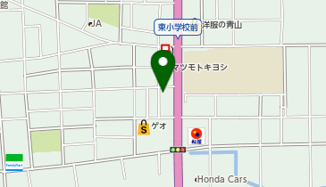 かめや釣具延岡店の地図画像