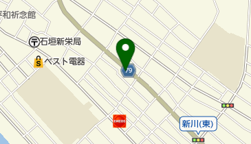 石垣島マリンマリンの地図画像