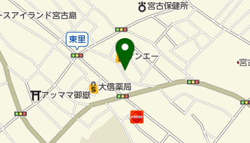 クリーニング崎山の地図画像