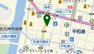 モイスティーヌ北九州サロンの地図画像