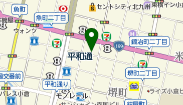 花灯りの地図画像