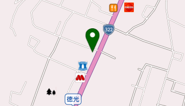 美容室フレンズの地図画像