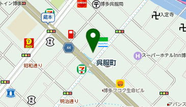 博多北ハート動物病院の地図画像