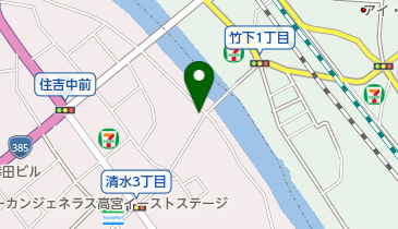 しみずしんまちはりきゅう整骨院の地図画像