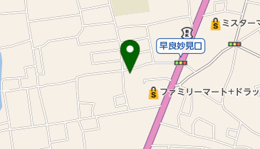 ハマチデンキの地図画像