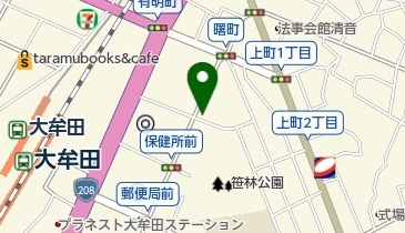 hibineの地図画像