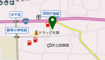 うきは鍼灸・整骨院の地図画像