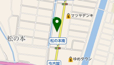 無法松遠賀店の地図画像