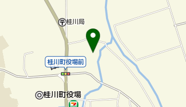 桂川町役場 桂川町人権センターの地図画像