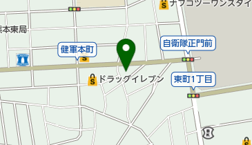 コーアツ工業株式会社熊本営業所の地図画像