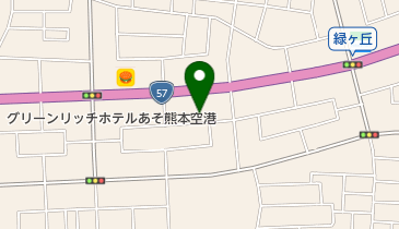 家具YA菊陽店の地図画像