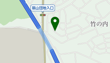 やまなみ児童クラブの地図画像
