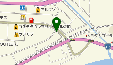 ペットサロンヴィヴィアンの地図画像