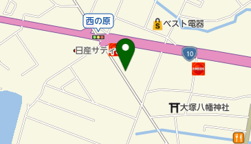 さくらHAIRの地図画像