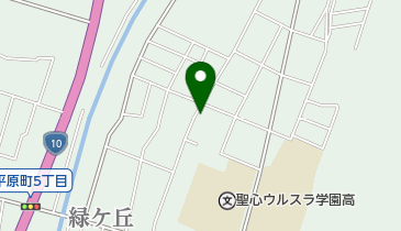 渡辺由香パン洋菓子教室の地図画像