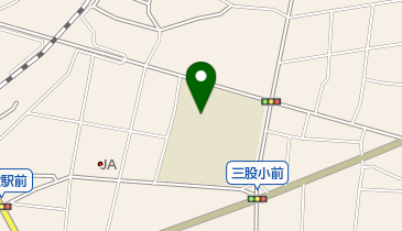 三股小学校放課後児童クラブ室の地図画像