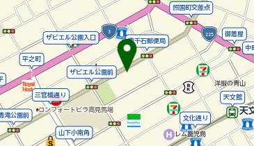 厚地脳神経外科病院居宅支援事業所ケアプラン相談センター厚地の地図画像