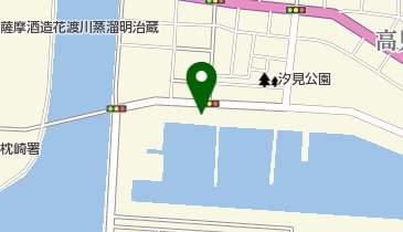 枕崎市観光協会お魚センター観光案内所の地図画像