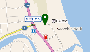 三井調剤薬局内之浦店の地図画像