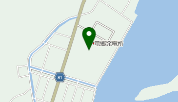 九州電力株式会社竜郷発電所の地図画像