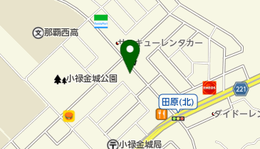 上間てんぷら小禄金城店の地図画像
