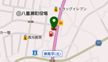 ペットサロンカレンの地図画像