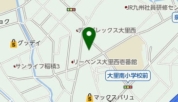行政書士大澤哲也法務事務所の地図画像